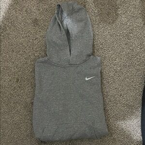 Nike Heather Gray Pullover Hoodie